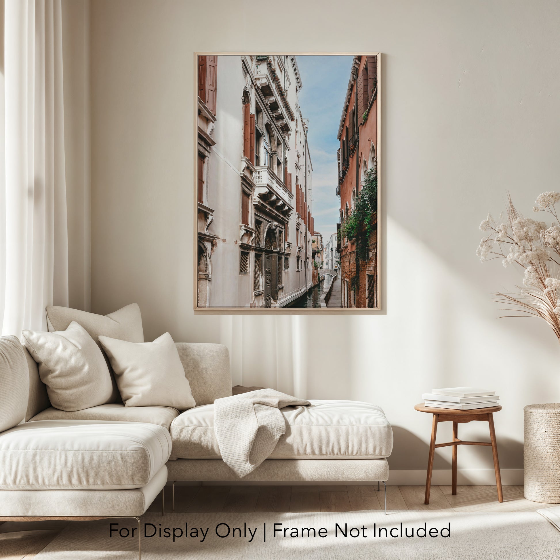 Venice Print, Italian Cityscape Fine Art Photography, Travel Gift, Vertical Large Living Room Artwork, Canal Architecture Wall Art
