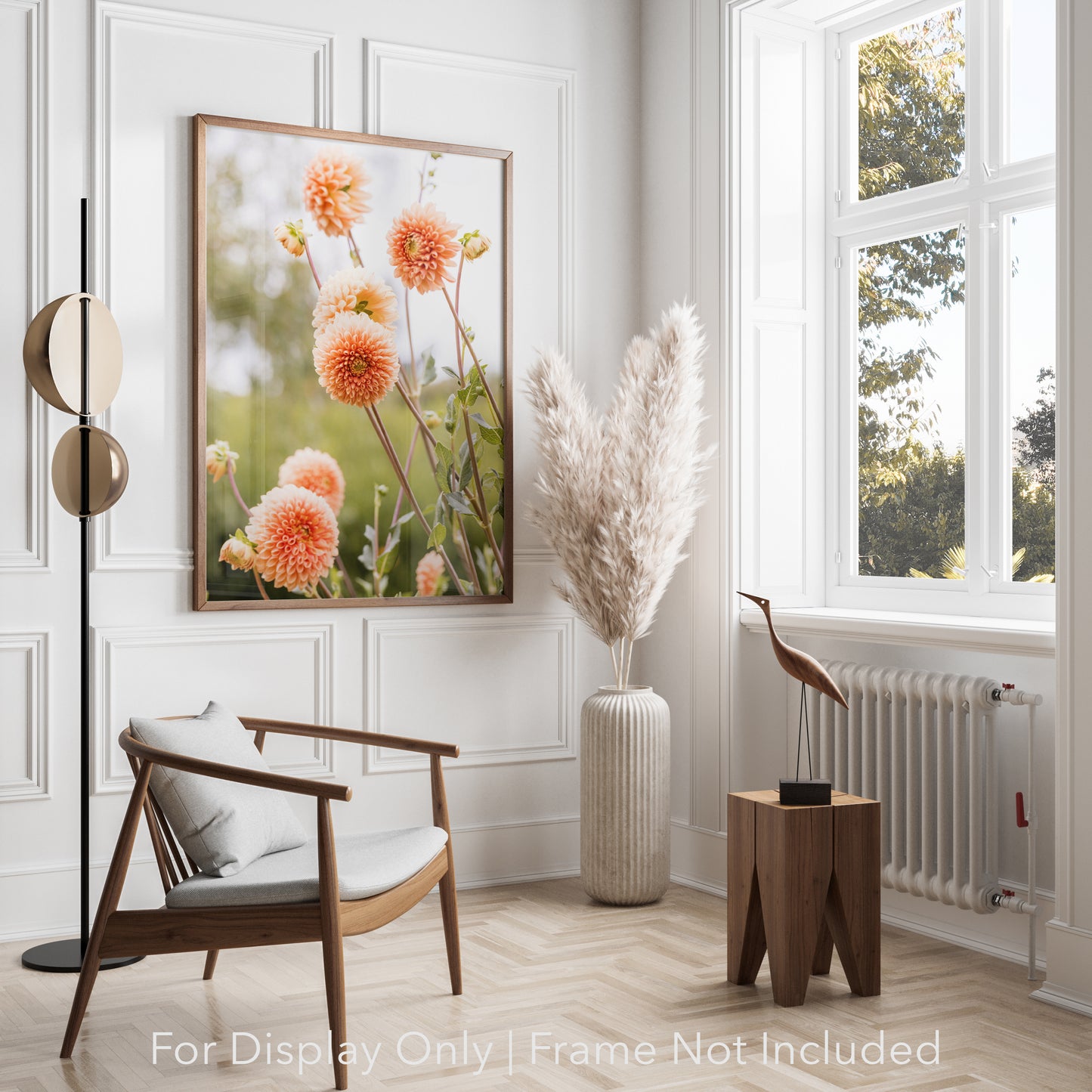 Orange Dahlia II | Nature Floral Photography Print
