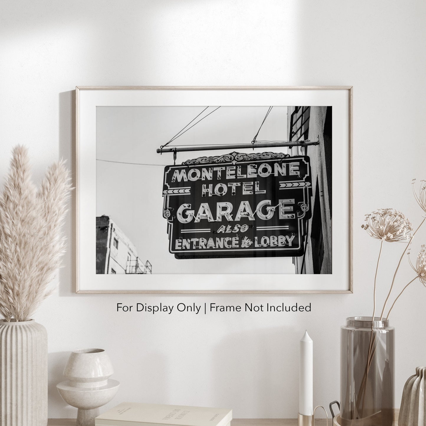 Monteleone Hotel Black and White | New Orleans Photograph
