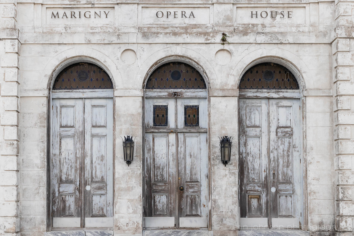 A photography print of the Marigny Opera House, New Orleans, Louisiana