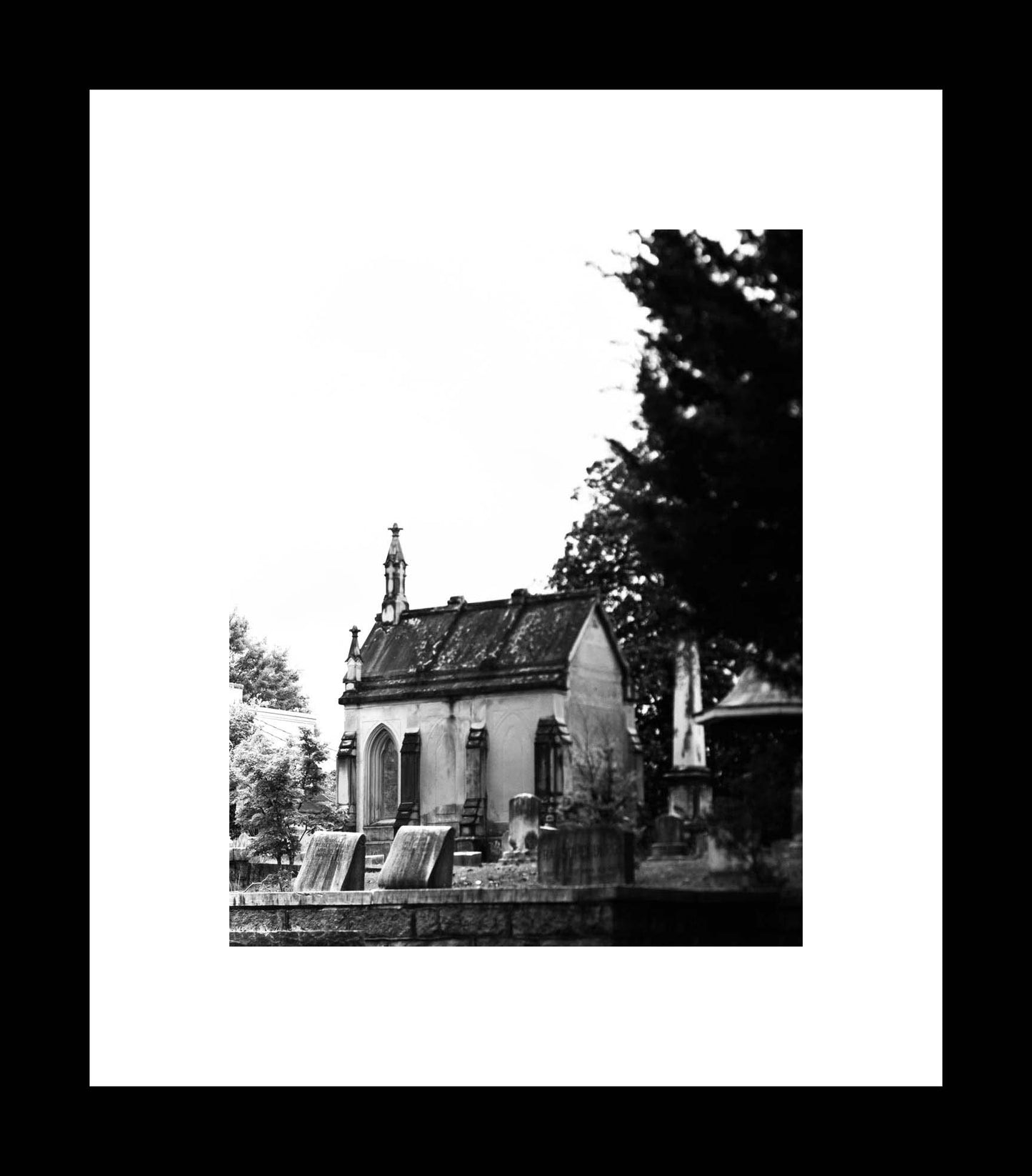 Oakland Mausoleum – Black and White Atlanta Fine Art Photography Print