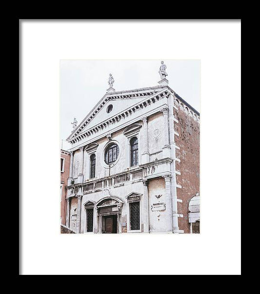 Church of San Sebastian - Venice Italy - Framed Print