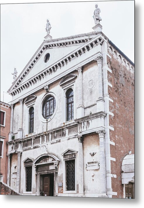 Church of San Sebastian - Venice Italy - Metal Print
