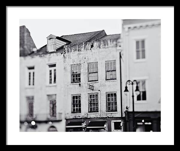 Decatur in Black and White - Framed Print
