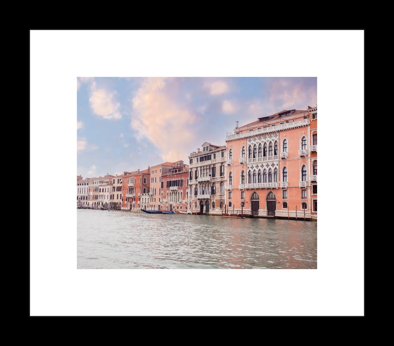Venice Italy Sunset Photography Landscape Print | Aurora