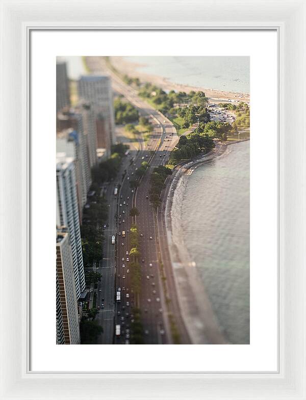 Lakeshore Drive  - Framed Print