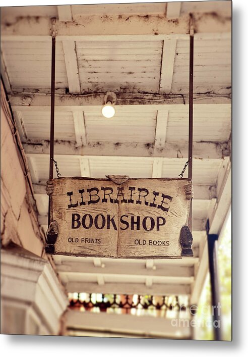 Librairie Book Shop - Metal Print