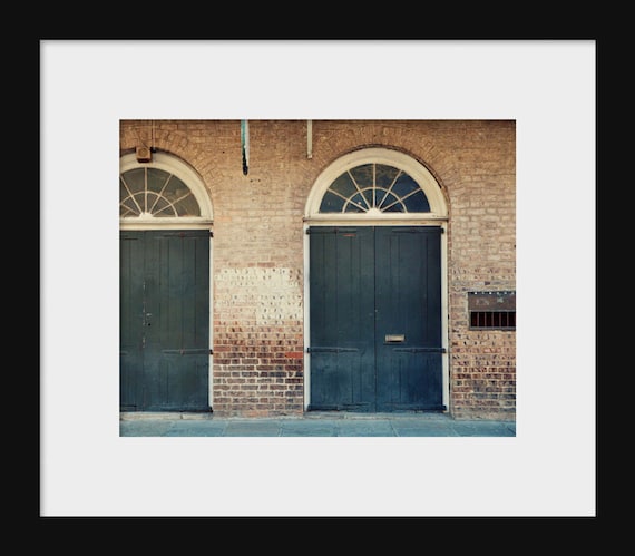 French Quarter Doors – New Orleans Architecture Photography Print & Urban Wall Art