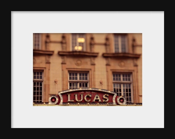 Lucas Theatre – Savannah, Georgia Historic Architecture Print or Canvas