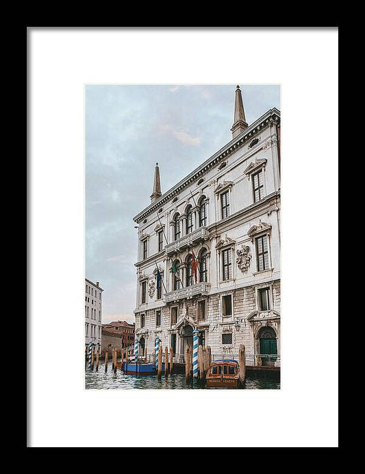 Venetian Canal Architecture - Framed Print