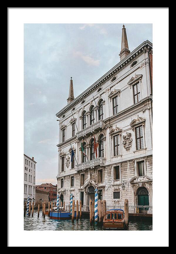 Venetian Canal Architecture - Framed Print