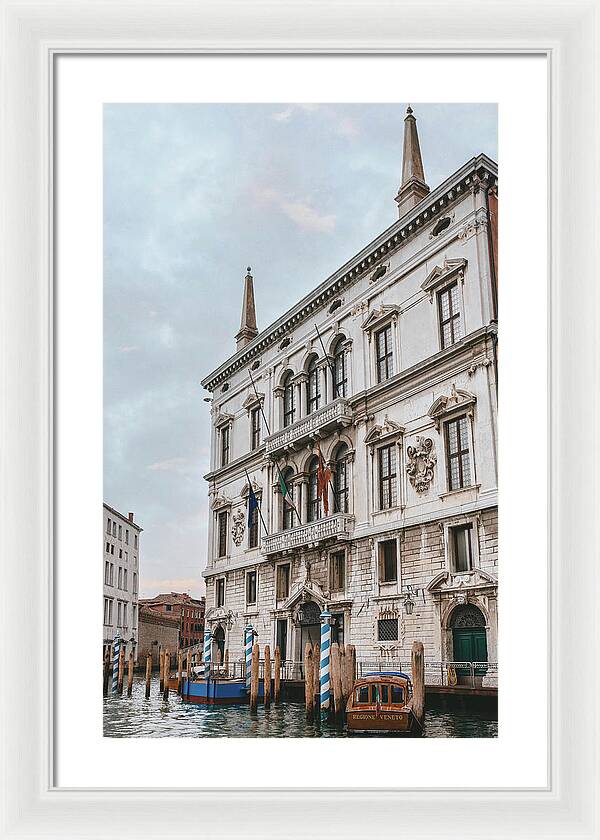 Venetian Canal Architecture - Framed Print