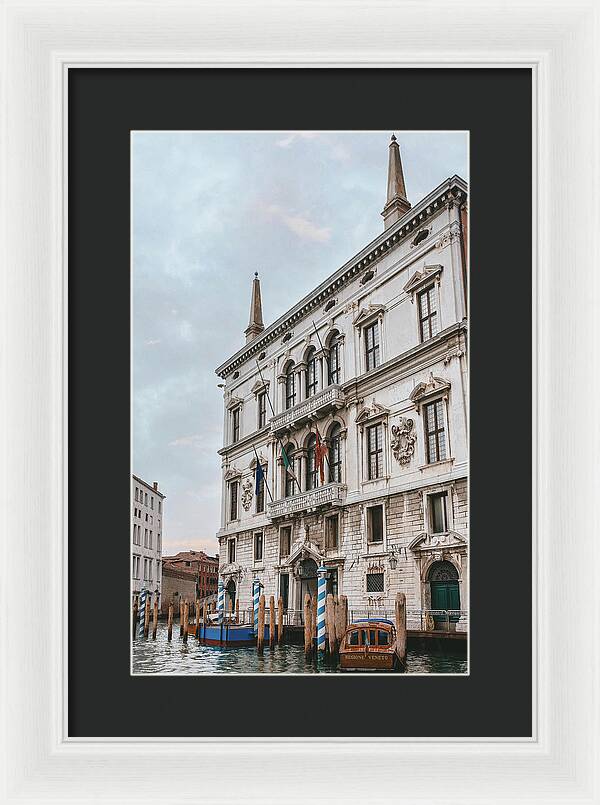 Venetian Canal Architecture - Framed Print
