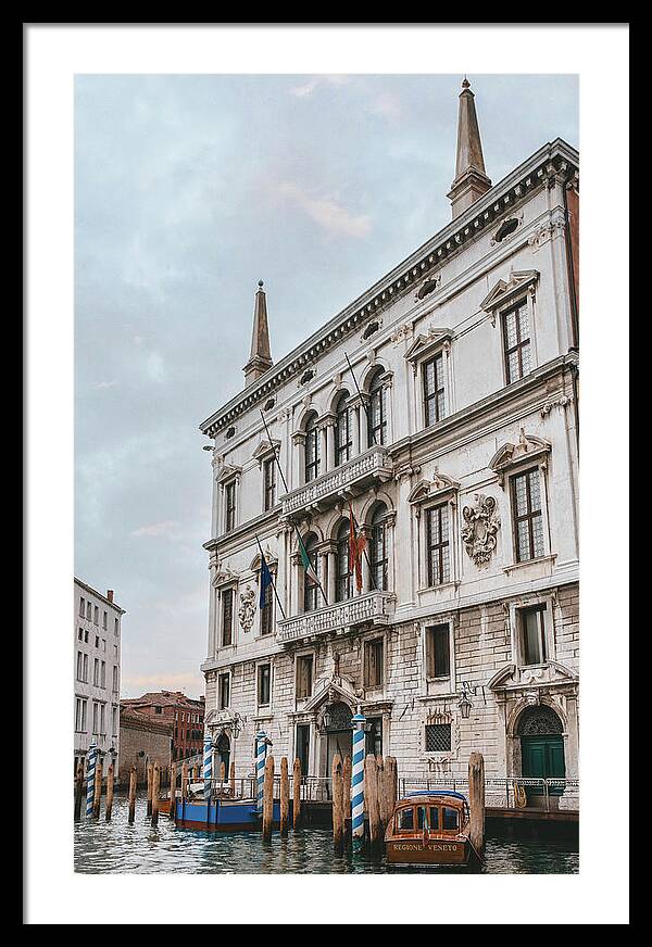 Venetian Canal Architecture | Framed Print | Venice Photography Wall Art