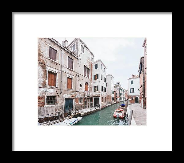 Venice Italy Canal I - Framed Print