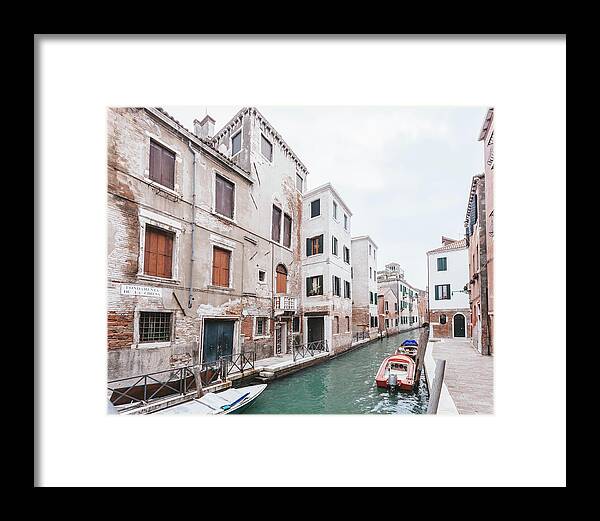 Venice Italy Canal I - Framed Print