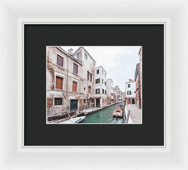 Venice Italy Canal I - Framed Print