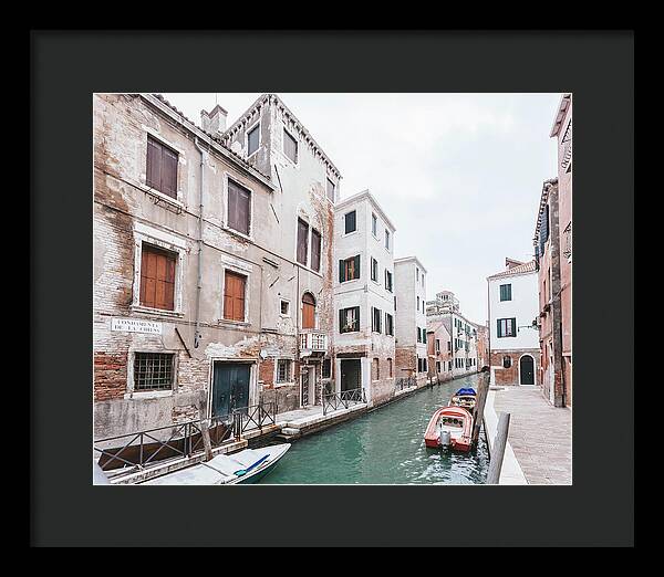 Venice Italy Canal I - Framed Print