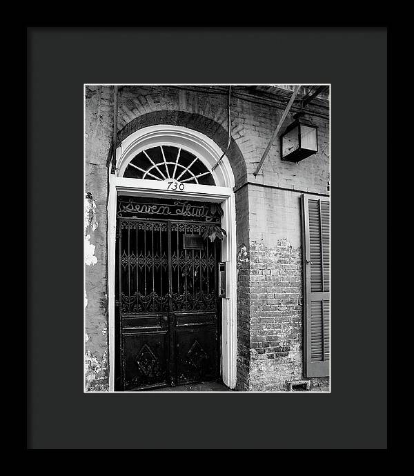 Seven Thirty - New Orleans Framed Print