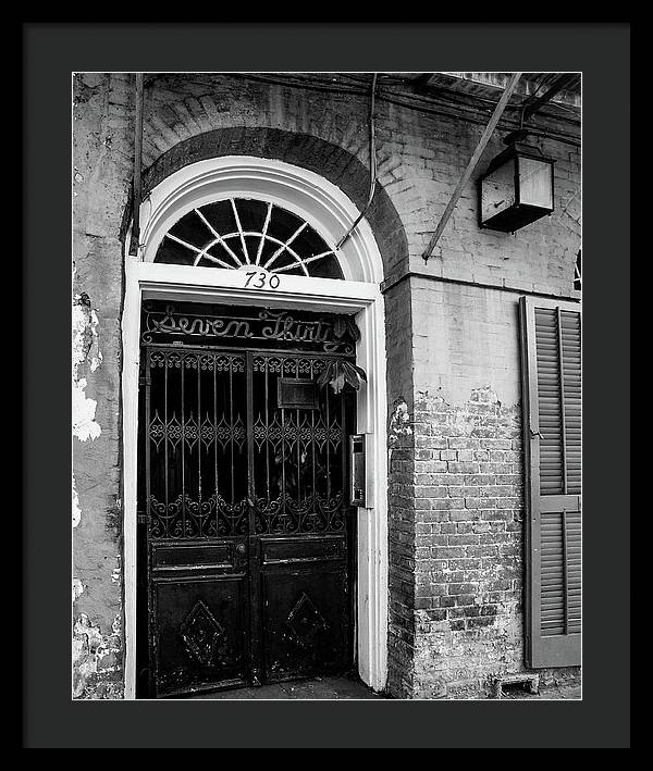 Seven Thirty - New Orleans Framed Print