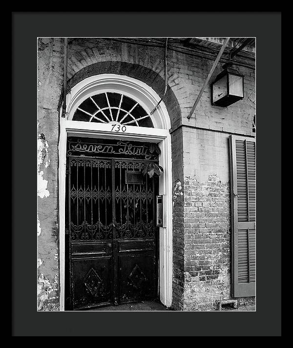 Seven Thirty - New Orleans Framed Print