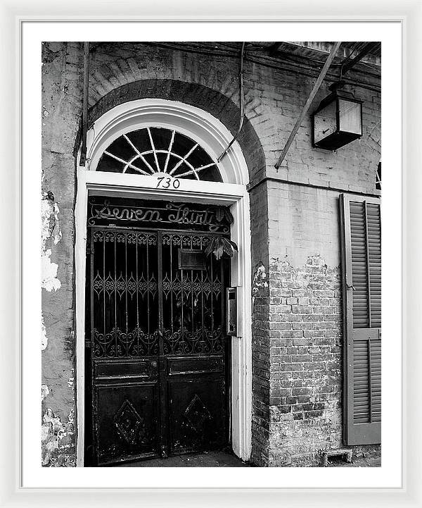 Seven Thirty - New Orleans Framed Print