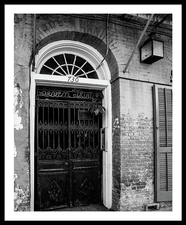 Seven Thirty - New Orleans Framed Print