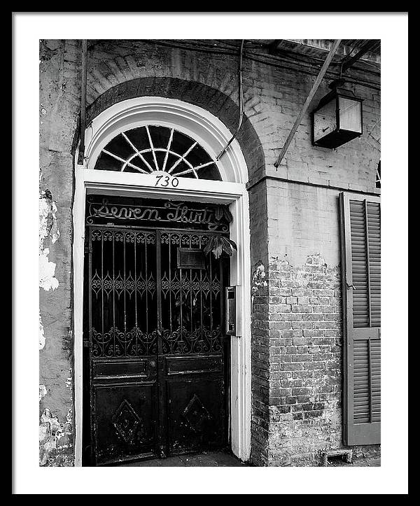 Seven Thirty - New Orleans Framed Print