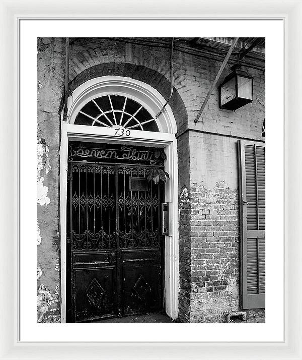 Seven Thirty - New Orleans Framed Print