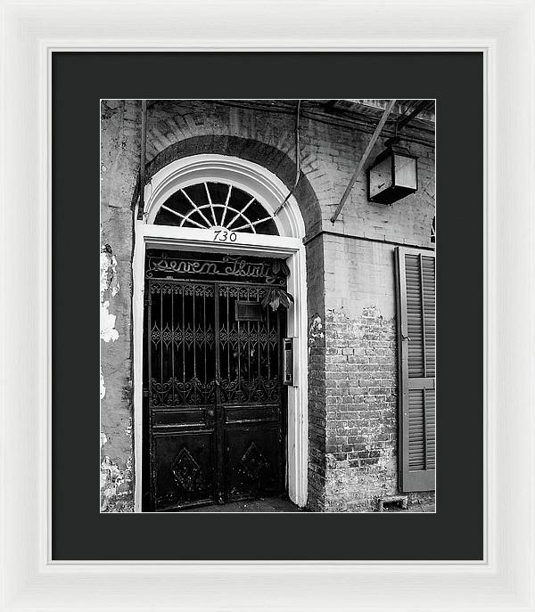 Seven Thirty - New Orleans Framed Print