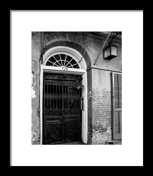 Seven Thirty - New Orleans Framed Print