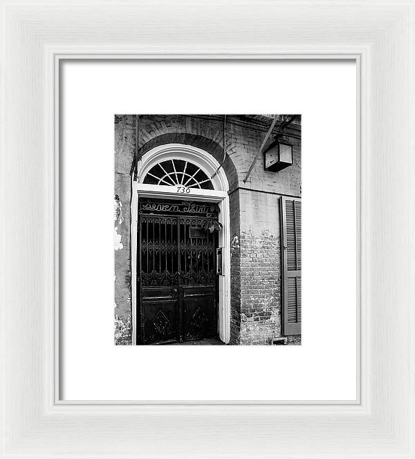 Seven Thirty - New Orleans Framed Print
