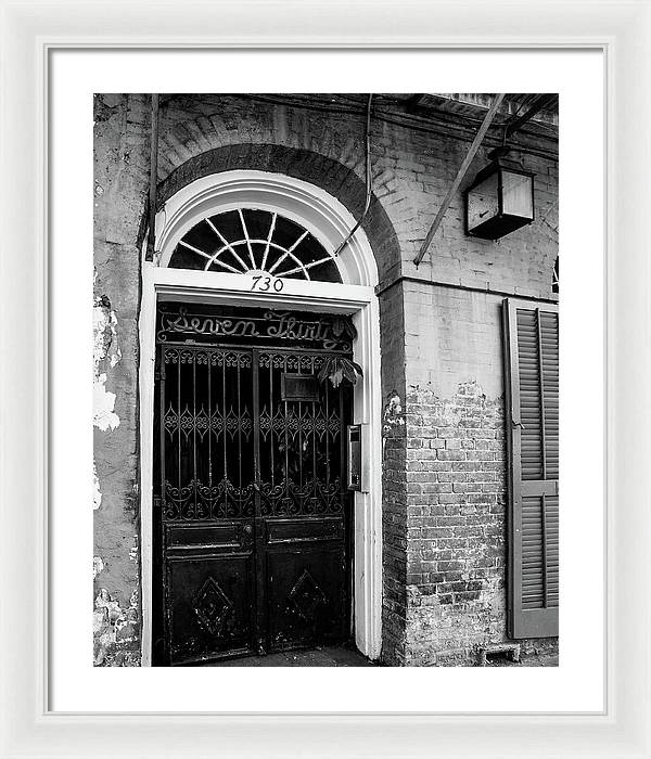 Seven Thirty - New Orleans Framed Print