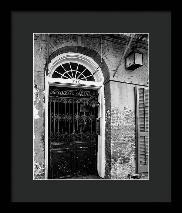 Seven Thirty - New Orleans Framed Print