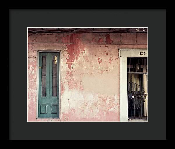 1104 | Framed Print | New Orleans Architecture Photography Wall Art