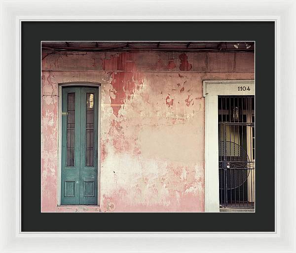 1104 | Framed Print | New Orleans Architecture Photography Wall Art