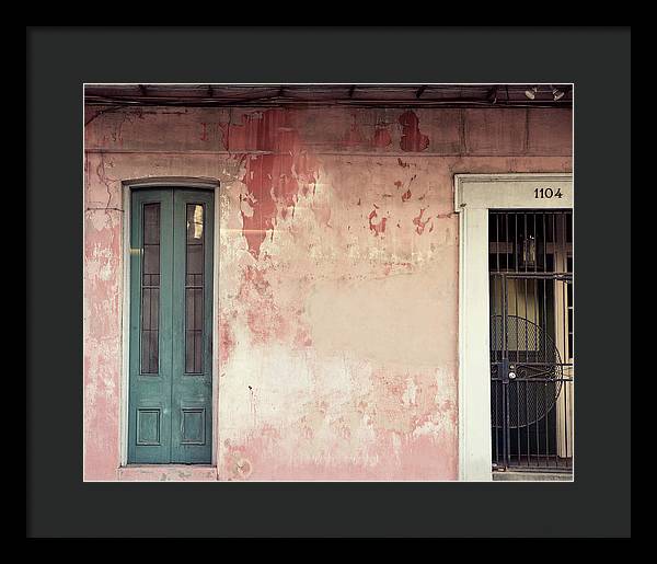 1104 | Framed Print | New Orleans Architecture Photography Wall Art