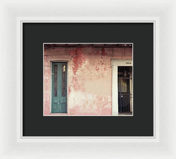 1104 | Framed Print | New Orleans Architecture Photography Wall Art