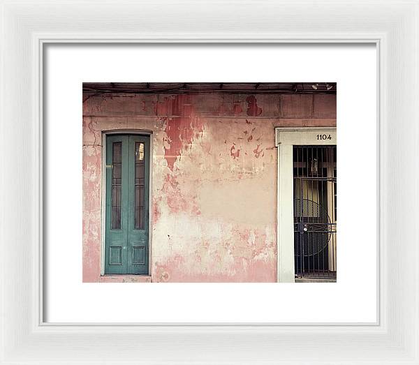 1104 | Framed Print | New Orleans Architecture Photography Wall Art