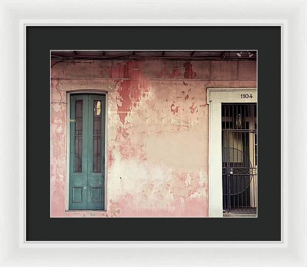 1104 | Framed Print | New Orleans Architecture Photography Wall Art