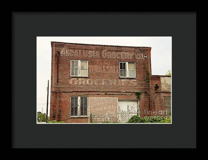 Andalusia Grocery Co - Alabama Framed Print