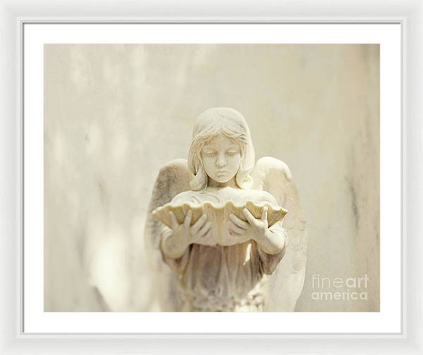 Bonanventure Cemetery Savannah | Baldwin Angel | Framed Print