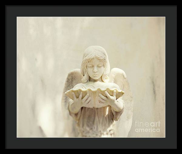 Bonanventure Cemetery Savannah | Baldwin Angel | Framed Print