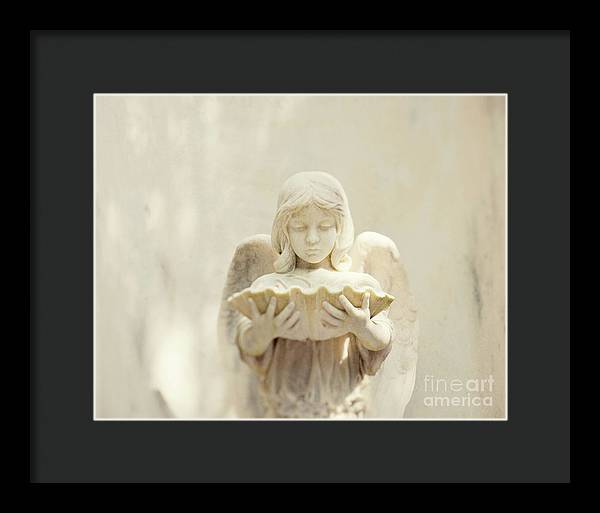 Bonanventure Cemetery Savannah | Baldwin Angel | Framed Print
