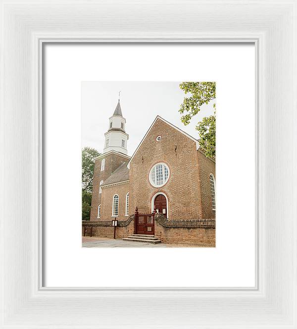 Williamsburg, VA | Bruton Parish Episcopal Church | Framed Print