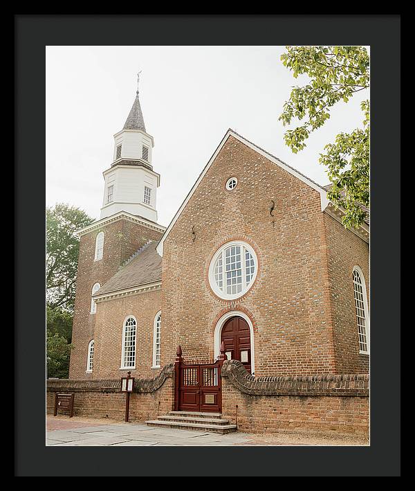 Williamsburg, VA | Bruton Parish Episcopal Church | Framed Print