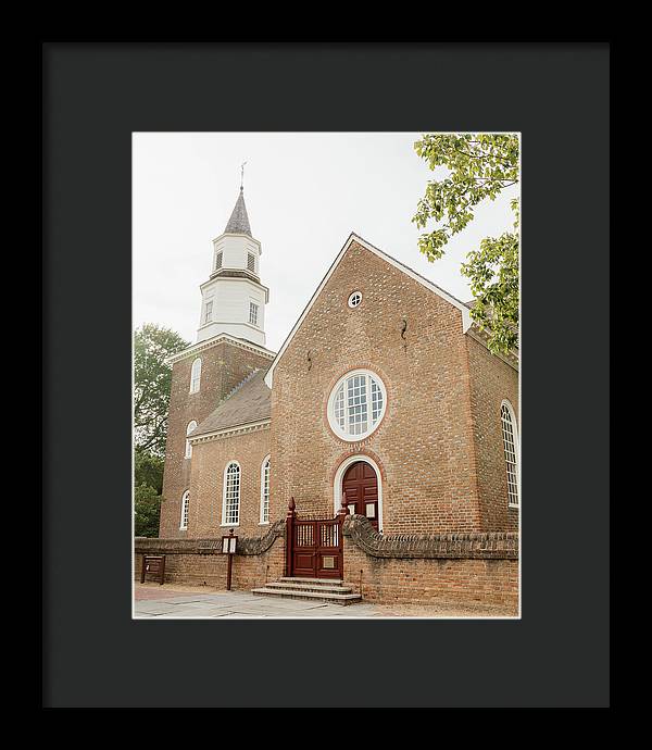 Williamsburg, VA | Bruton Parish Episcopal Church | Framed Print