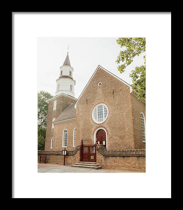 Williamsburg, VA | Bruton Parish Episcopal Church | Framed Print