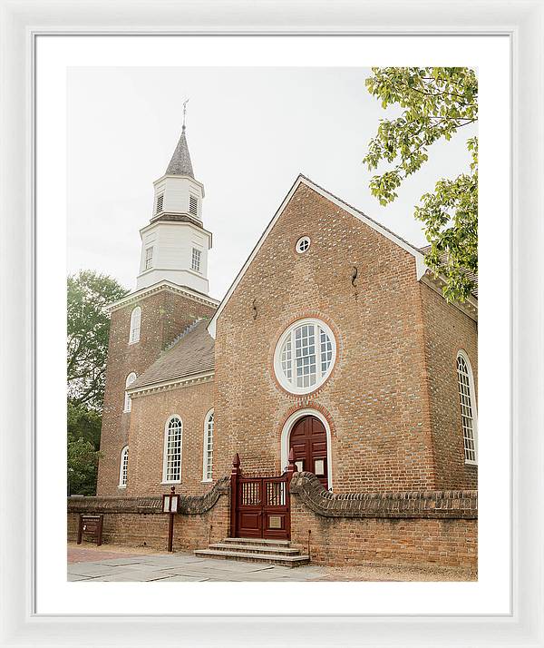 Williamsburg, VA | Bruton Parish Episcopal Church | Framed Print