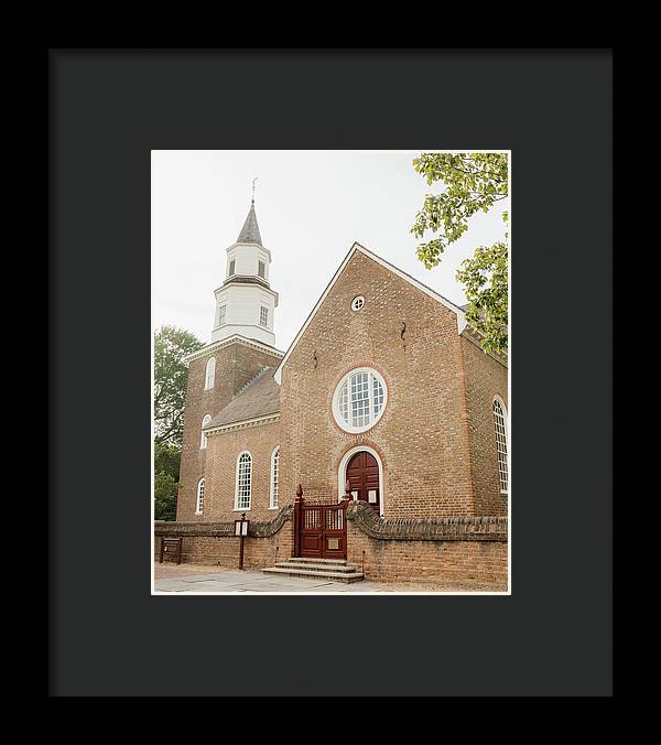 Williamsburg, VA | Bruton Parish Episcopal Church | Framed Print